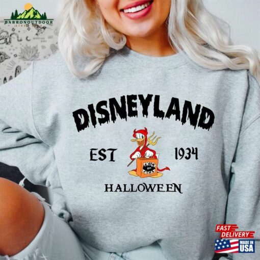 Disneyland Halloween Tops Crewneck Sweatshirts Disney Vacation Classic Sweatshirt