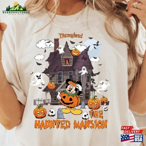 Disneyland Haunted Mansion Shirt The Mickey Halloween Sweatshirt Hoodie