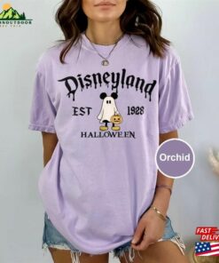 Disneyland Mickey Ghost Shirt Mouse Est 1928 Vintage Halloween T-Shirt Hoodie