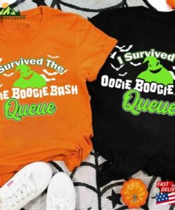 Disneyland Oogie Boogie Bash 2023 Shirt I Survive The Queue Lets Halloween Gift T Shirt Unisex 3