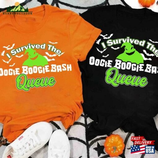 Disneyland Oogie Boogie Bash 2023 Shirt I Survive The Queue Let’s Halloween Gift T-Shirt Unisex