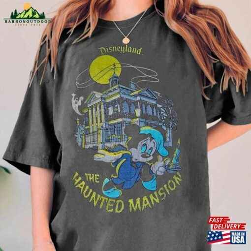 Disneyland The Haunted Mansion Shirt Halloween Party Matching Hoodie Unisex