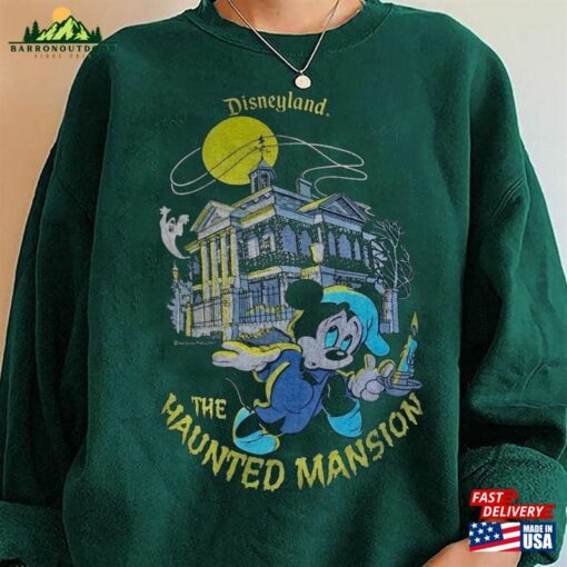 Disneyland The Haunted Mansion Shirt Halloween Party Matching Hoodie Unisex