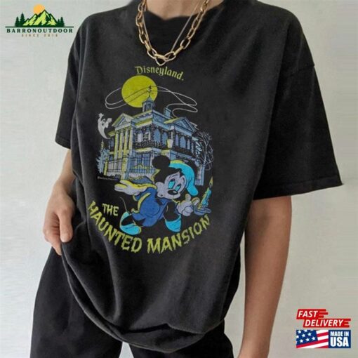 Disneyland The Haunted Mansion Shirt Halloween Party Matching Hoodie Unisex