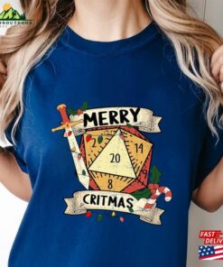 Dnd Merry Critmas Comfort Colors Tee Shirt Halloween Balder Sweatshirt Classic 2 Dnd Merry Critmas Comfort Colors Tee Shirt Halloween Balder Sweatshirt Classic 3