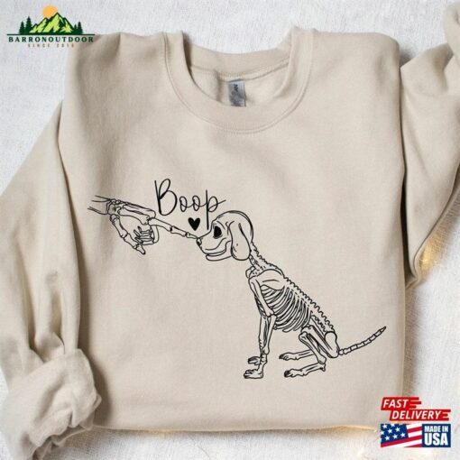 Dog Skeleton Sweatshirt Funny Shirt Lover Gifts Classic T-Shirt