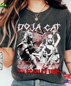 Doja Cat Rap Shirt The Scarlet Tour 2023 Vintage 90S Y2k T Shirt Hoodie 3