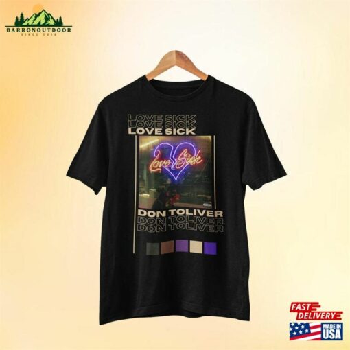 Don Toliver Shirt Tee Love Sick Album Sweatshirt Hoodie