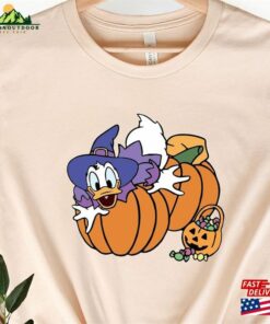 Donald Duck Pumpkin Shirt Disney Tee Unisex Sweatshirt