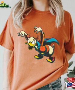 Donald Duck Scary Evil Costume Comfort Colors T-Shirt Hoodie Sweatshirt
