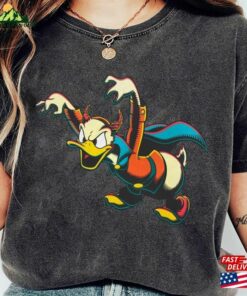 Donald Duck Scary Evil Costume Comfort Colors T-Shirt Hoodie Sweatshirt