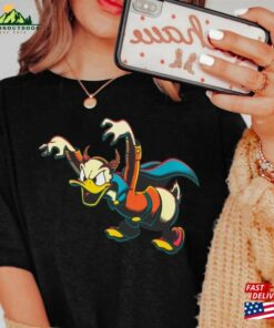 Donald Duck Scary Evil Costume Comfort Colors T Shirt Hoodie Sweatshirt 3