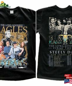 Eagles Band Tour 2023 Shirt The Long Goodbye Gift On Halloween Unisex Sweatshirt