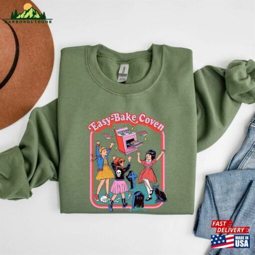 Easy Bake Coven Halloween Sweatshirt Retro Shirt 90S Classic Hoodie