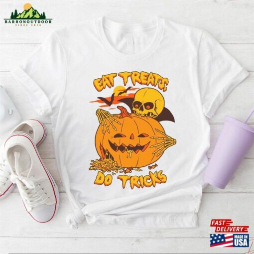 Eat Treats Shirt Do Tricks Disney Halloween T-Shirt Unisex