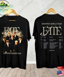Enhypen 2023 Fate World Tour Shirt For Fan Band Classic T-Shirt 2 Enhypen 2023 Fate World Tour Shirt For Fan Band Classic T Shirt 3