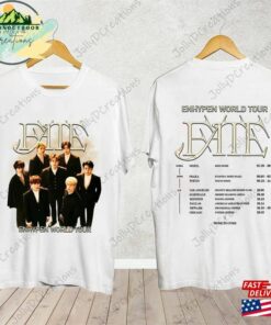 Enhypen 2023 Fate World Tour Shirt For Fan Band Classic T-Shirt 3 Enhypen 2023 Fate World Tour Shirt For Fan Band Classic T Shirt 4