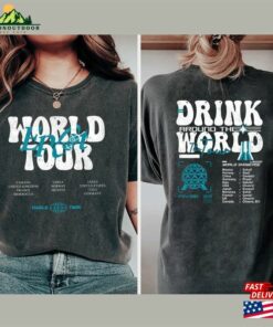 Epcot Drink Around The World Tour 2023 Shirt Center 1982 Sweatshirt Mickey And Friends T-Shirt Classic