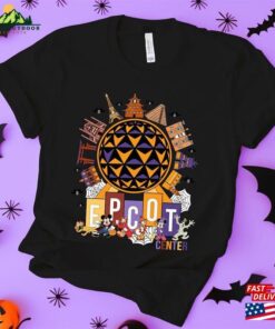 Epcot Halloween Shirt World Tour Tee Hoodie T-Shirt