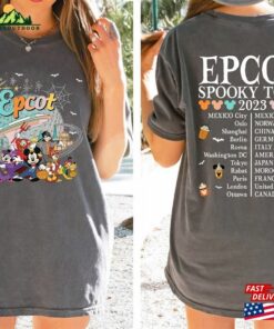 Epcot Halloween Spooky Tour 2023 Shirt Disney World Food And Wine Hoodie Unisex 2 Epcot Halloween Spooky Tour 2023 Shirt Disney World Food And Wine Hoodie Unisex 3