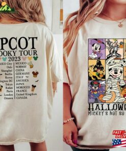 Epcot Halloween Spooky Tour 2023 Shirt Disney World Vintage Retro Classic T-Shirt