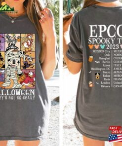 Epcot Halloween Spooky Tour 2023 Shirt Disney World Vintage Retro Classic T-Shirt 2 Epcot Halloween Spooky Tour 2023 Shirt Disney World Vintage Retro Classic T Shirt 3