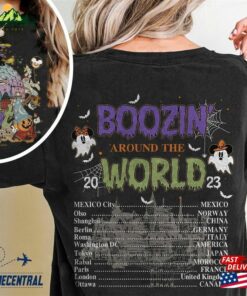 Epcot Halloween Tee World Tour Shirt Sweatshirt Unisex 4