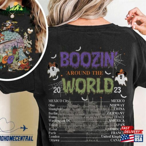 Epcot Halloween Tee World Tour Shirt Sweatshirt Unisex