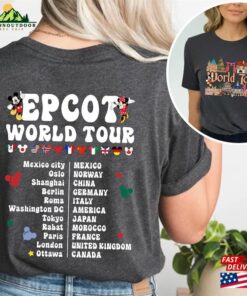 Epcot Halloween World Tour 2023 Shirt Disney Food And Wine Unisex Sweatshirt 3
