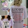 Epcot World Tour Halloween Comfort Color Shirt Mickey And Friends Disneyland T-Shirt Sweatshirt