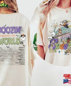 Epcot World Tour Halloween Comfort Colors Shirt Drinking Around The Classic Hoodie