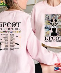 Epcot World Tour Halloween Shirt Mickey And Friends Disney Shirts Drink Around The Sweatshirt T-Shirt 2 Epcot World Tour Halloween Shirt Mickey And Friends Disney Shirts Drink Around The Sweatshirt T Shirt 3
