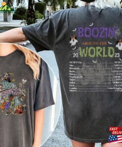 Epcot World Tour Halloween Shirt Sweatshirt T-Shirt