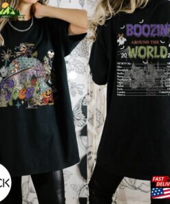 Epcot World Tour Halloween Shirt T-Shirt Hoodie