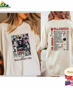 Eras Tour Halloween Shirt In My Horror Era Movie Character Hoodie Classic