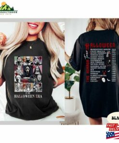 Eras Tour Halloween Shirt In My Horror Era Movie Character Hoodie Classic 3