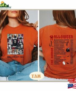 Eras Tour Halloween Shirt In My Horror Era Movie Character Hoodie Classic 4