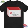 Error Message Costume Not Found Halloween Funny Punny 2023 Sweatshirt Classic