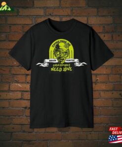 Even Zombies Need Love Funny Halloween T Shirt 2023 Happy Sweatshirt Classic 3