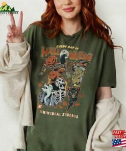 Everyday Is Halloween At Universal Studios Comfort Shirt 2023 Pumpkin Hoodie T-Shirt