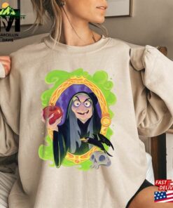 Evil Witch Shirt Snow White Halloween Poison Apple T Shirt Classic 3