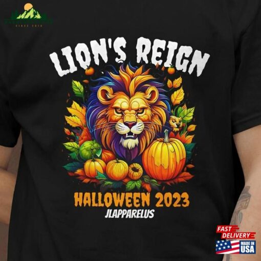 Exclusive Lions Reign Halloween 2023 T-Shirt Unisex