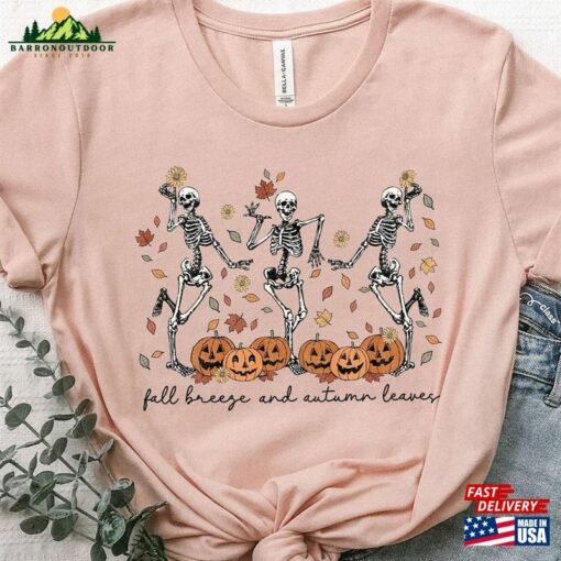 Fall Breeze And Autumn Leaves Halloween Shirt Sweatshirt Classic