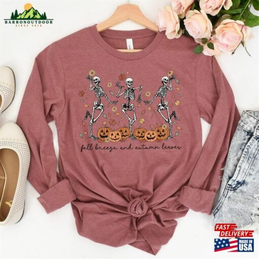 Fall Breeze And Autumn Leaves Halloween Shirt Sweatshirt Classic