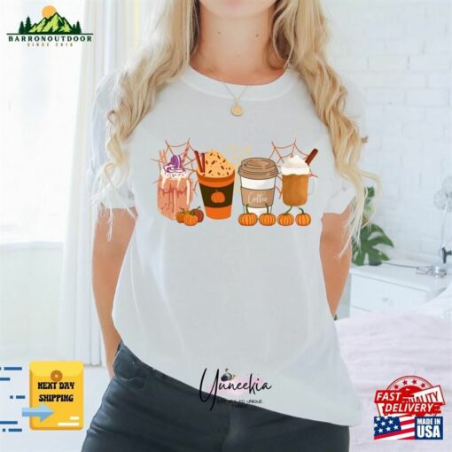 Fall Coffee Shirt Cute Lover Tee Hoodie T-Shirt