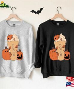 Fall Coffee Shirt Cute Lover Tee Sweatshirt Classic