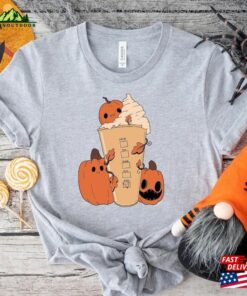Fall Coffee Shirt Cute Lover Tee Sweatshirt Classic 3