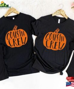 Fall Cousin Crew Shirts Thanksgiving Matching Family Pumpkin Patch Shirt Classic T-Shirt