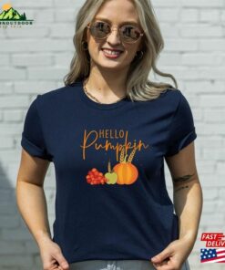 Fall Shirt For Women Thanksgiving Hey Pumpkin T Shirt Sweatshirt 4