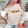 Fall Snoopy Sweatshirt Halloween Unisex Autumn Leaves Pumpkin